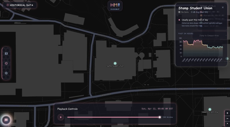 HushMap – screenshot 3
