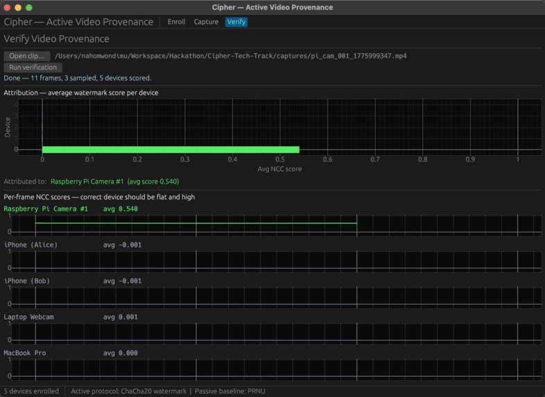 VIE (Video Interface Encoding) Cipher – screenshot 2