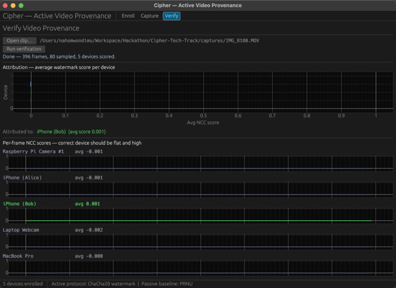 VIE (Video Interface Encoding) Cipher – screenshot 3