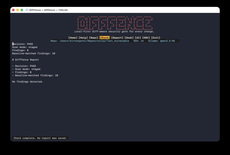 DiffFence – screenshot 4