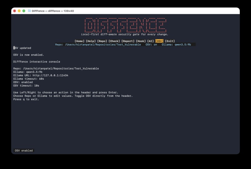 DiffFence – screenshot 3
