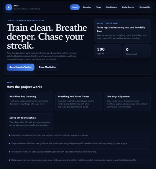 Arise – screenshot 1