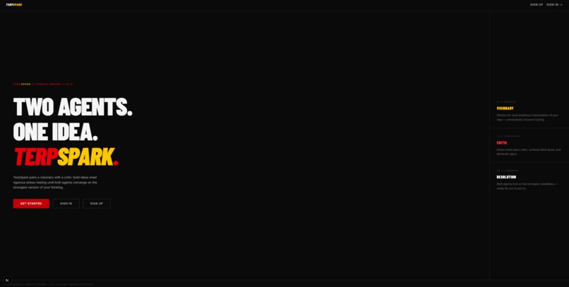 TerpSpark – screenshot 1