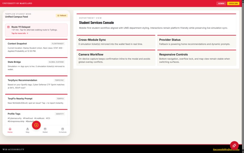 TerpFlowOS – screenshot 2