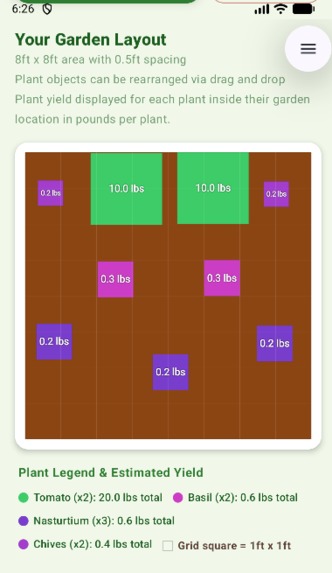 Flourish: Generative Garden Design App – screenshot 1
