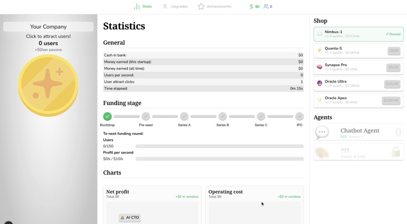 Vibe Combinator – screenshot 1
