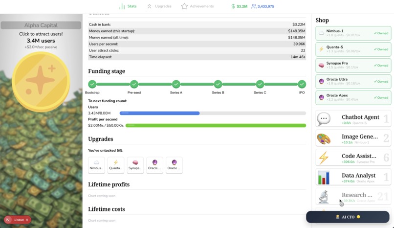 Vibe Combinator – screenshot 2