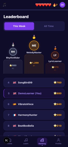 LyricLang – screenshot 2