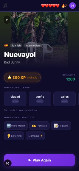 LyricLang – screenshot 5