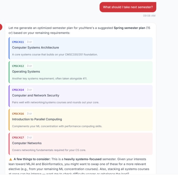 TerpAdvisor – screenshot 2