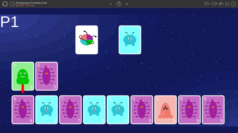 Interplanetary Friendship Cards – screenshot 1