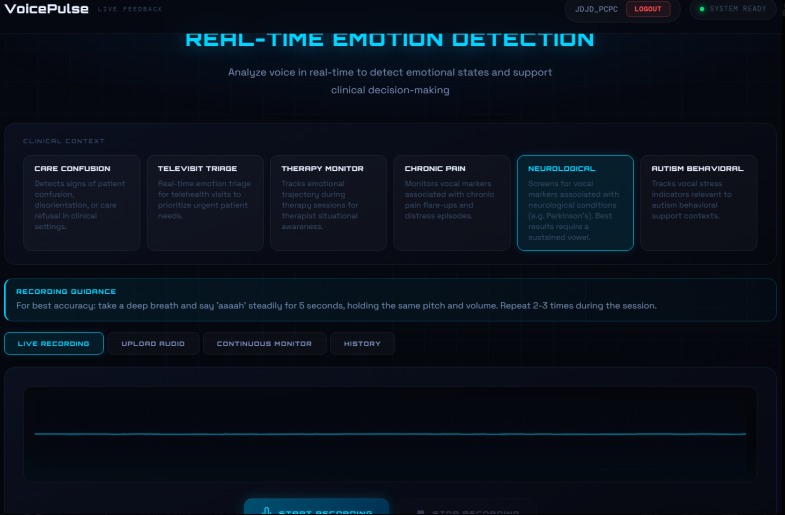 VoicePulse – screenshot 1