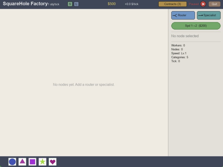 SquareHole – screenshot 1