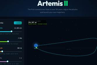 Artemis II Physics Simulator
