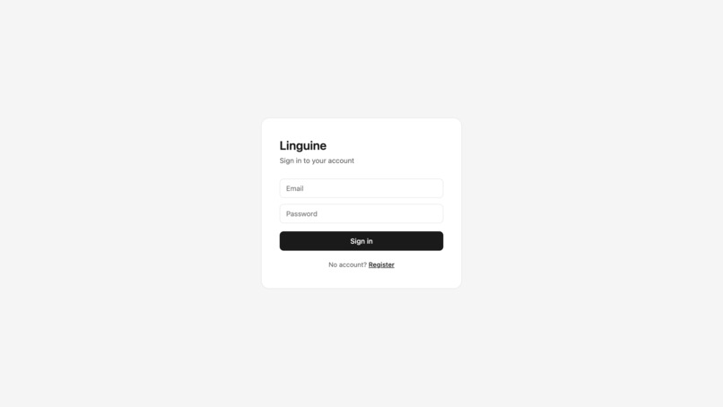 Linguine – screenshot 1