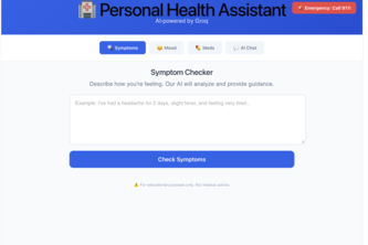 Personal Health Assistant 
