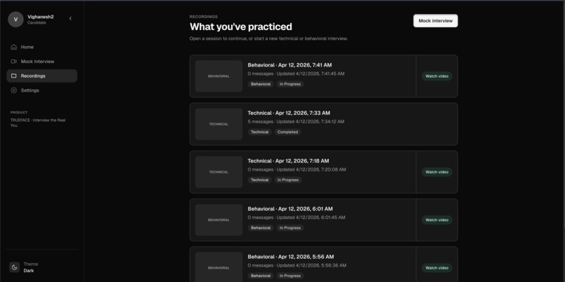 TrueFace – screenshot 4