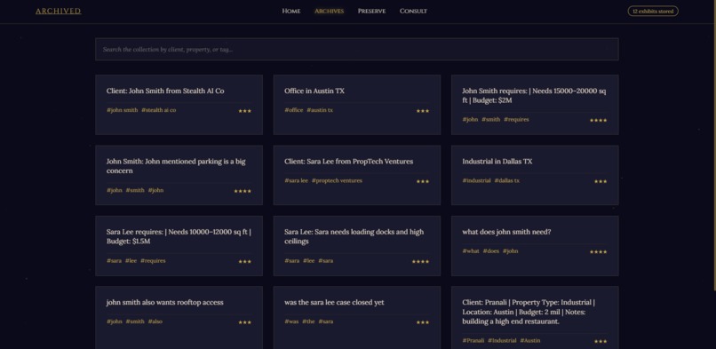 Archived – screenshot 2