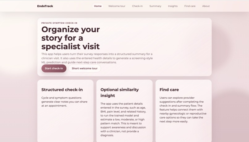 EndoTrack – screenshot 1