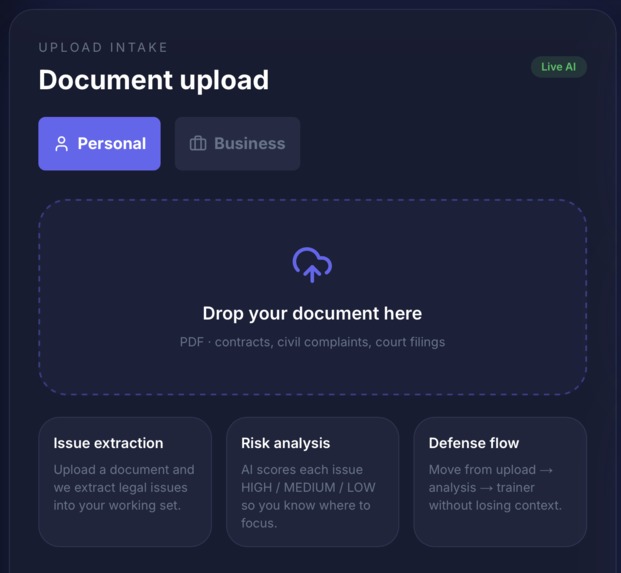 LegalOS – screenshot 2