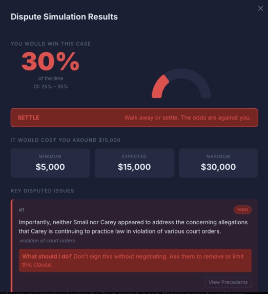 LegalOS – screenshot 3