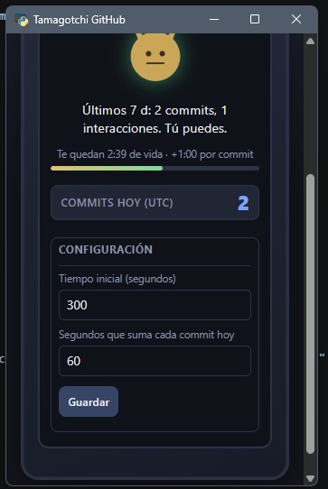 Tamagotchi Github – screenshot 2