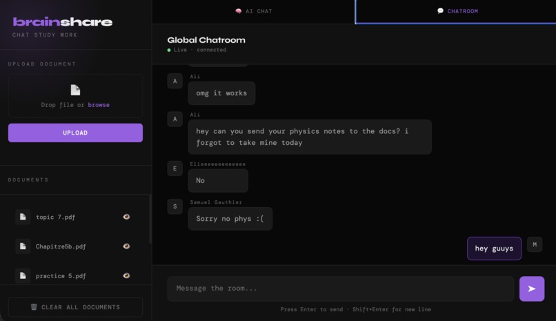 BrainShare – screenshot 1