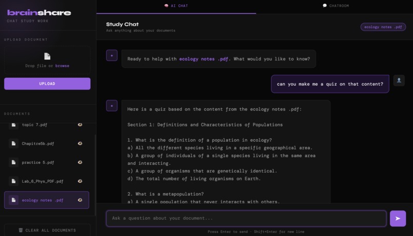 BrainShare – screenshot 2