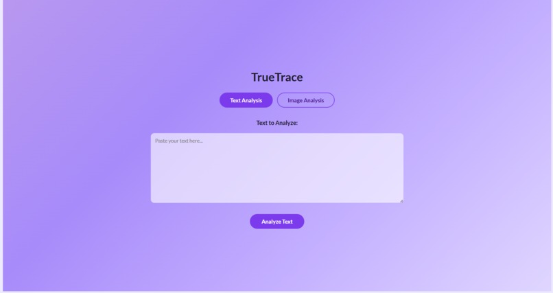 TrueTrace – screenshot 1