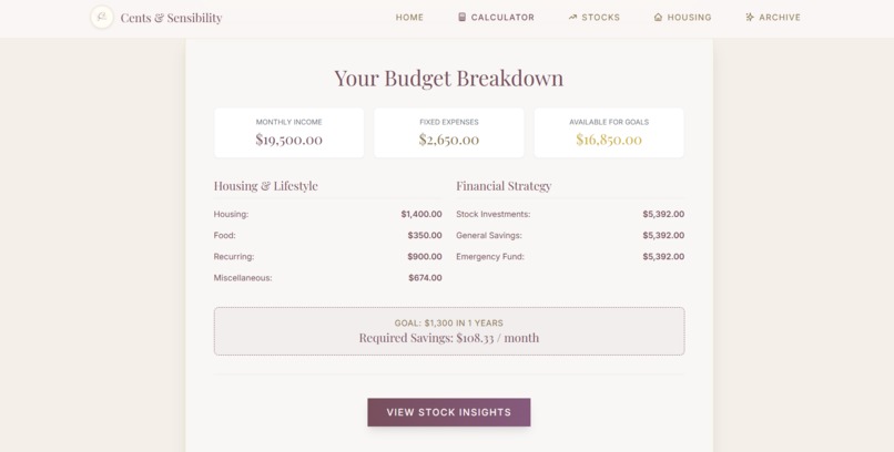 Cents & Sensibility – screenshot 4