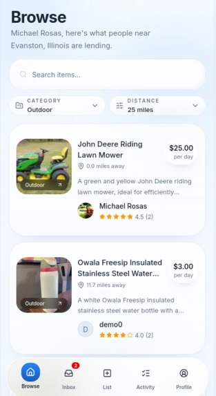 Lendly – screenshot 2