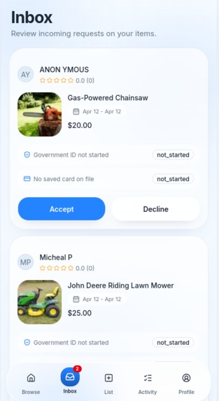 Lendly – screenshot 3