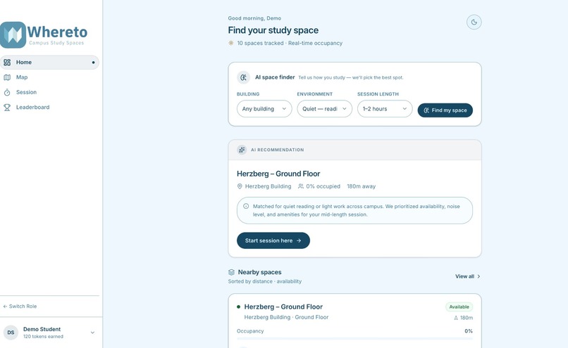 Whereto – screenshot 2