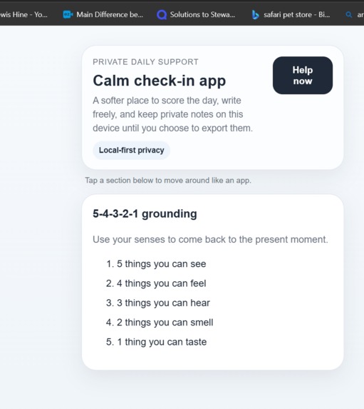 Wellbeing Momo – screenshot 2