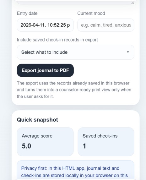 Wellbeing Momo – screenshot 10