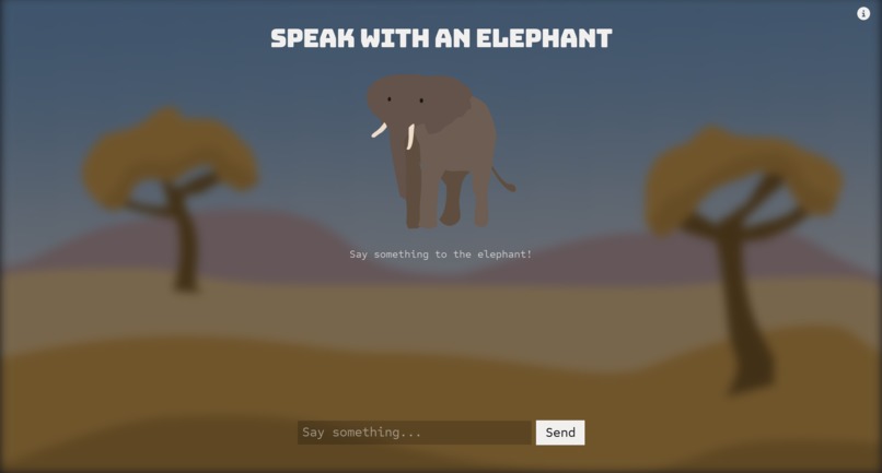 Speak with an Elephant – screenshot 1