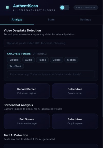 AuthentiScan – screenshot 1