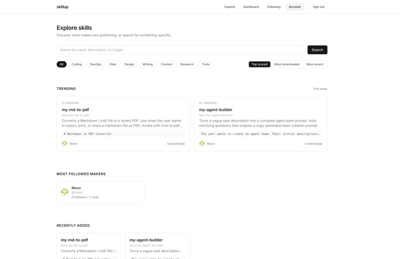 Skillup – screenshot 2