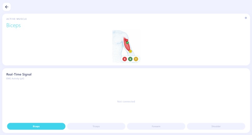 OpenEMG – screenshot 4