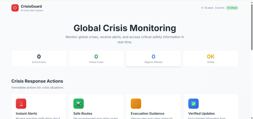 CrisisGuard – screenshot 1