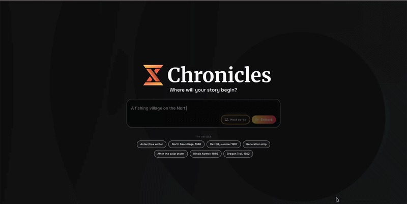 Chronicles – screenshot 1