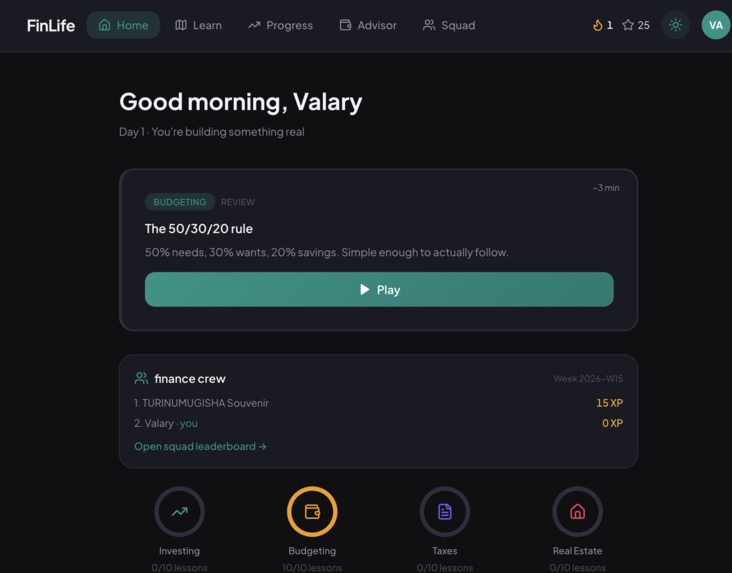 FinLife – screenshot 1