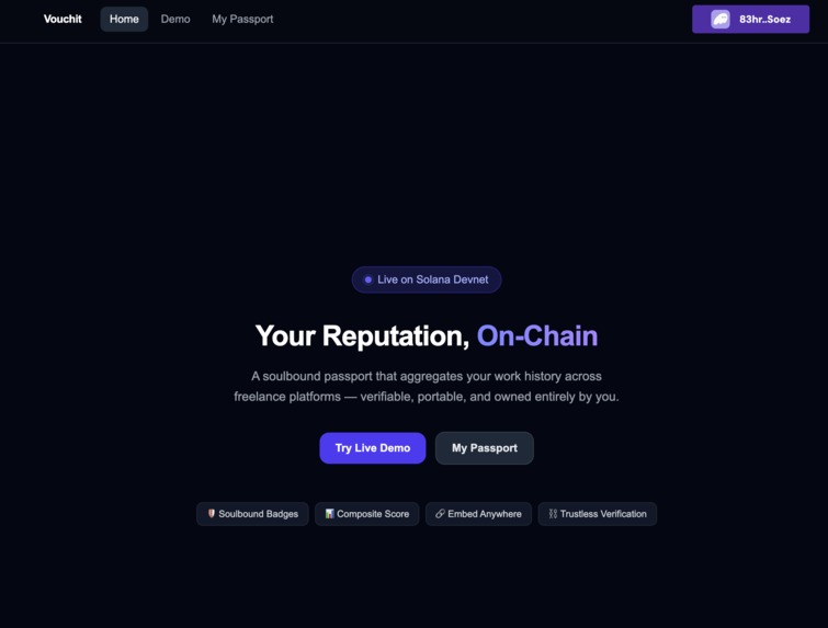 Vouch It – screenshot 1