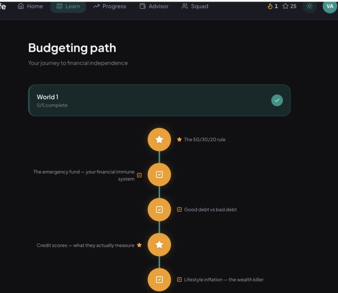 FinLife – screenshot 2