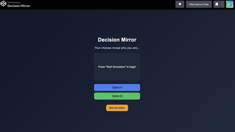Decision Mirror – screenshot 1