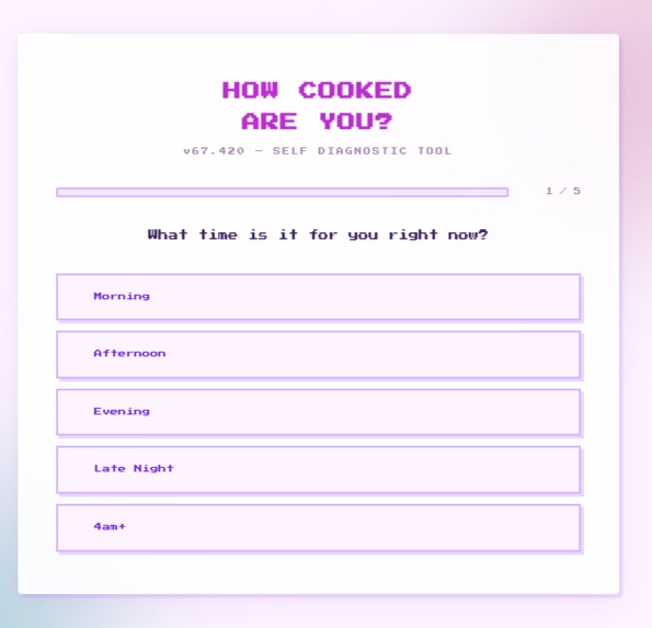 Cooked-O-Meter – screenshot 1