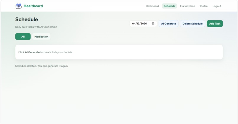 HealthCard – screenshot 2