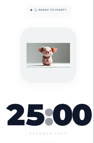Piggy Focus Timer – screenshot 1