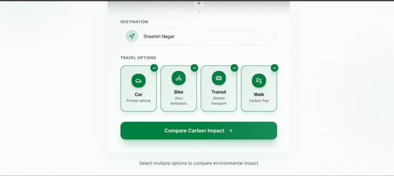 EcoRoute – Travel Smart, Travel Green – screenshot 10