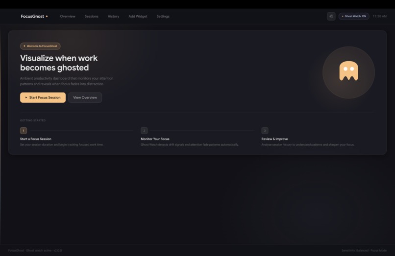 FocusGhost – screenshot 2